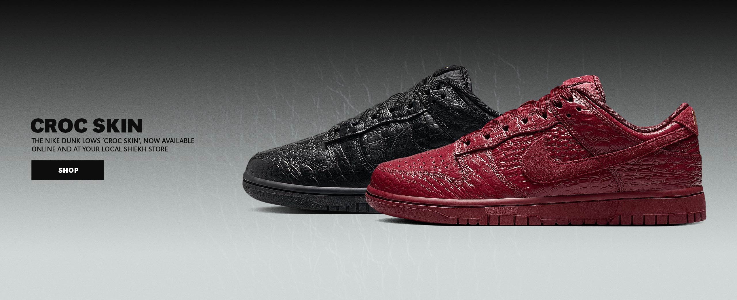 Shop Nike DUNK LOW CROC