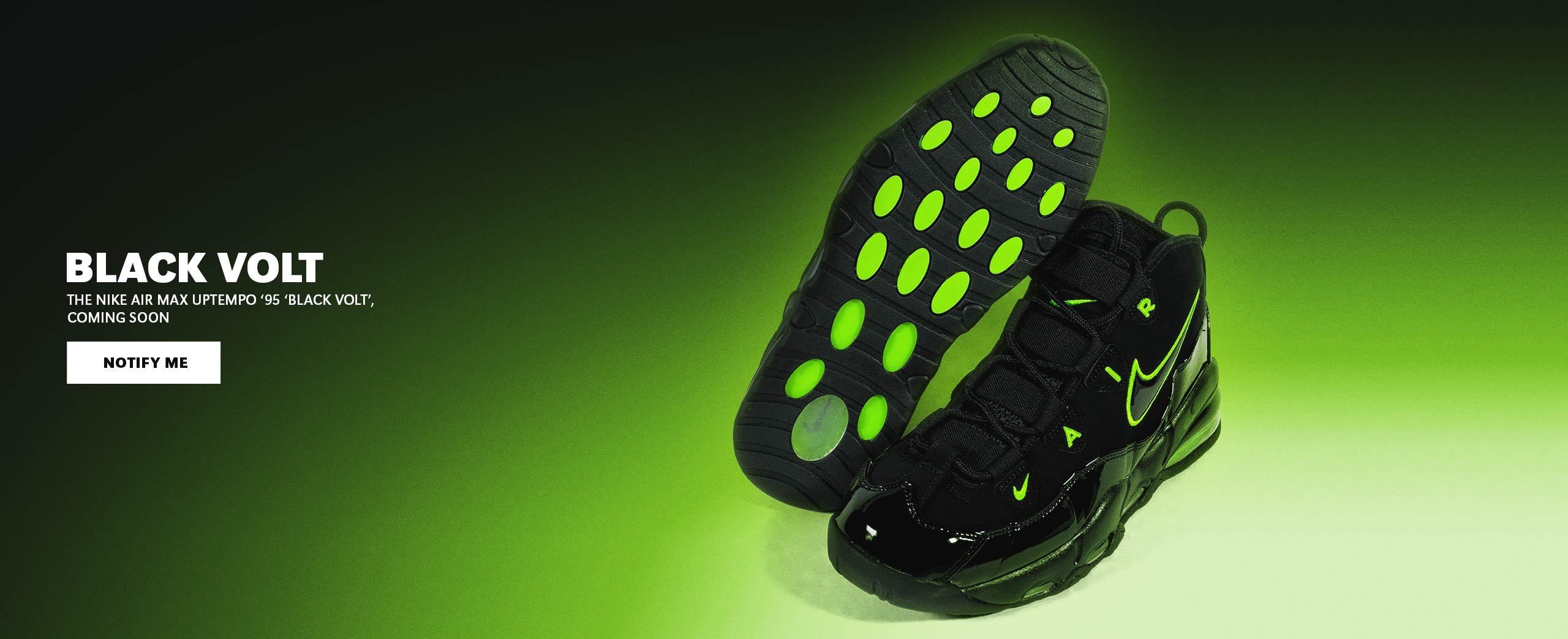 Notify Me - Nike AIR MAX UPTEMPO '95