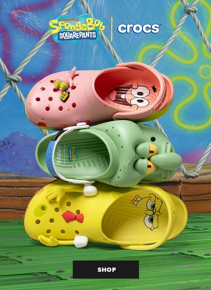 Shop Crocs x Spongebob