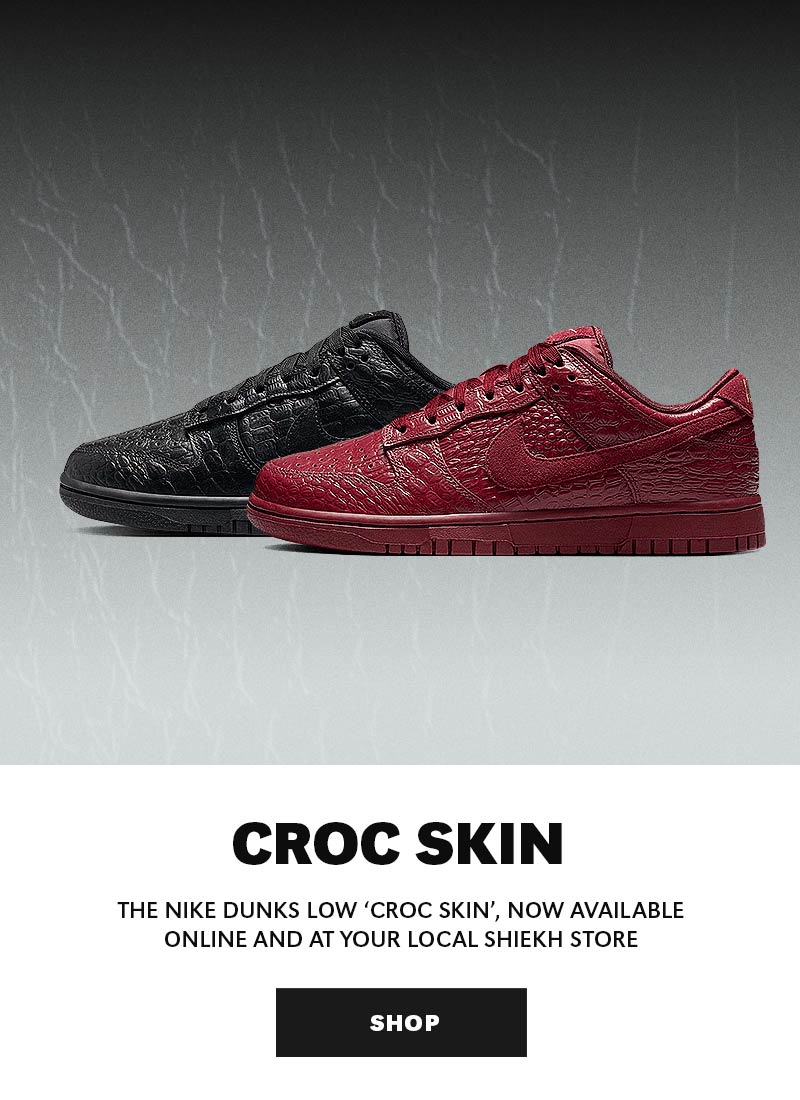 Shop Nike DUNK LOW CROC