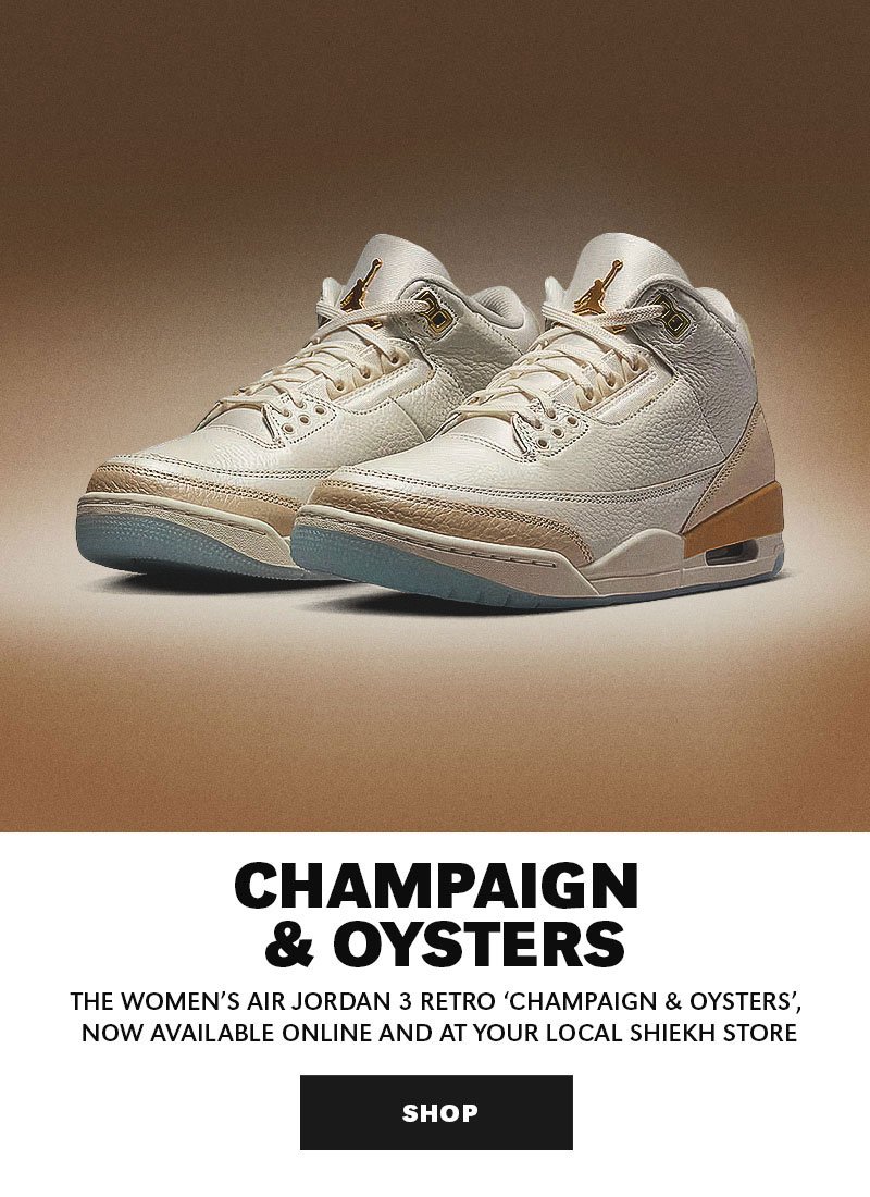 Shop AIR JORDAN 3 RETRO CHAMPAGNE AND OYSTERS