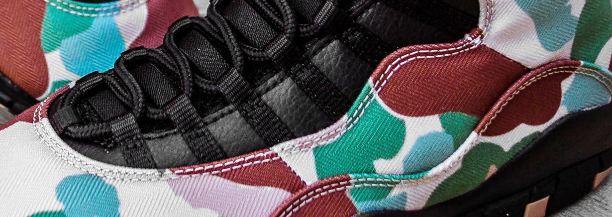 jordan retro 10 duck camo