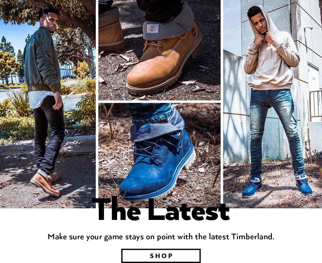 blue leather timberland boots